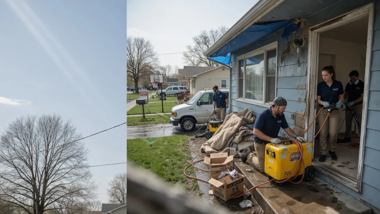 Basement Flood Cleanup in Nashport, OH near me